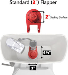 KORKY Korky 100BP Ultra Universal High Performance Flapper (2 in / 1 Pack) C04013