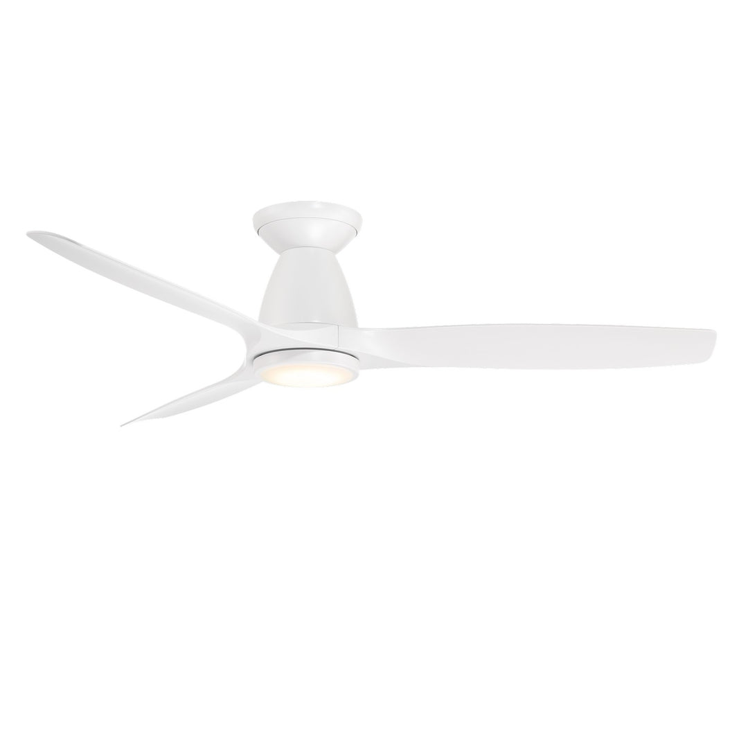 MODERN FORMS Modern Forms FH-W2202-54L-BZ/WO Skylark flush mount ceiling fan 19.5W (54 in.) FH-W2202-54L-MW