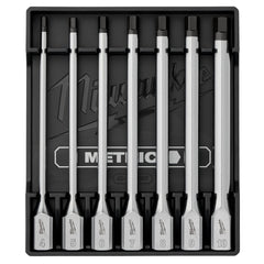 MILWAUKEE Milwaukee 48-22-9547 3/8 in Drive Long Hex Bit Socket Set (7 Piece Metric)
