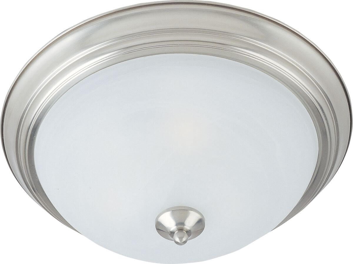 MAXIM LIGHTING Maxim Lighting 5842MRSN Essentials 180W Flush Mount (3-Light 15.5 in)