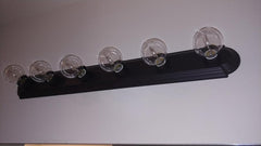 MAXIM LIGHTING Maxim Lighting 7126OI Essentials 6-Light Racetrack Bath Vanity Light 360W (36 in)