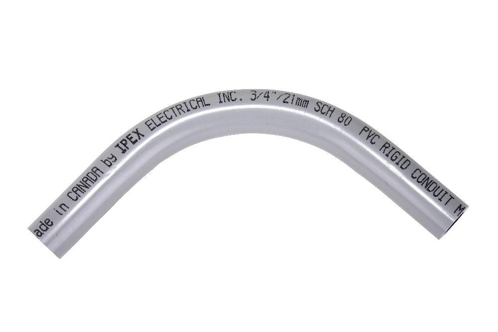 MULTI FITTINGS Multi Fittings 078621 Spigot Standard Radius 99 Conduit Elbow 3/4 in Trade 90 deg