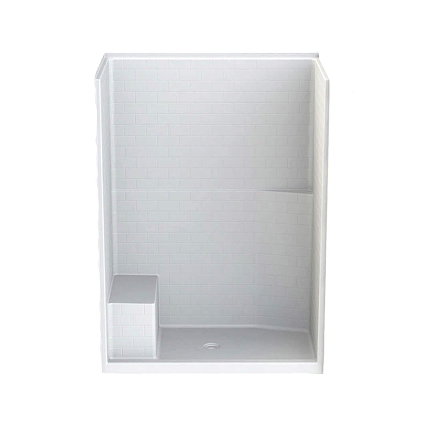 MAAX Maax 141392-000-002-101 One-Piece Shower 60 in x 35-1/4 in x 81-1/4 in (Replaces 627855)