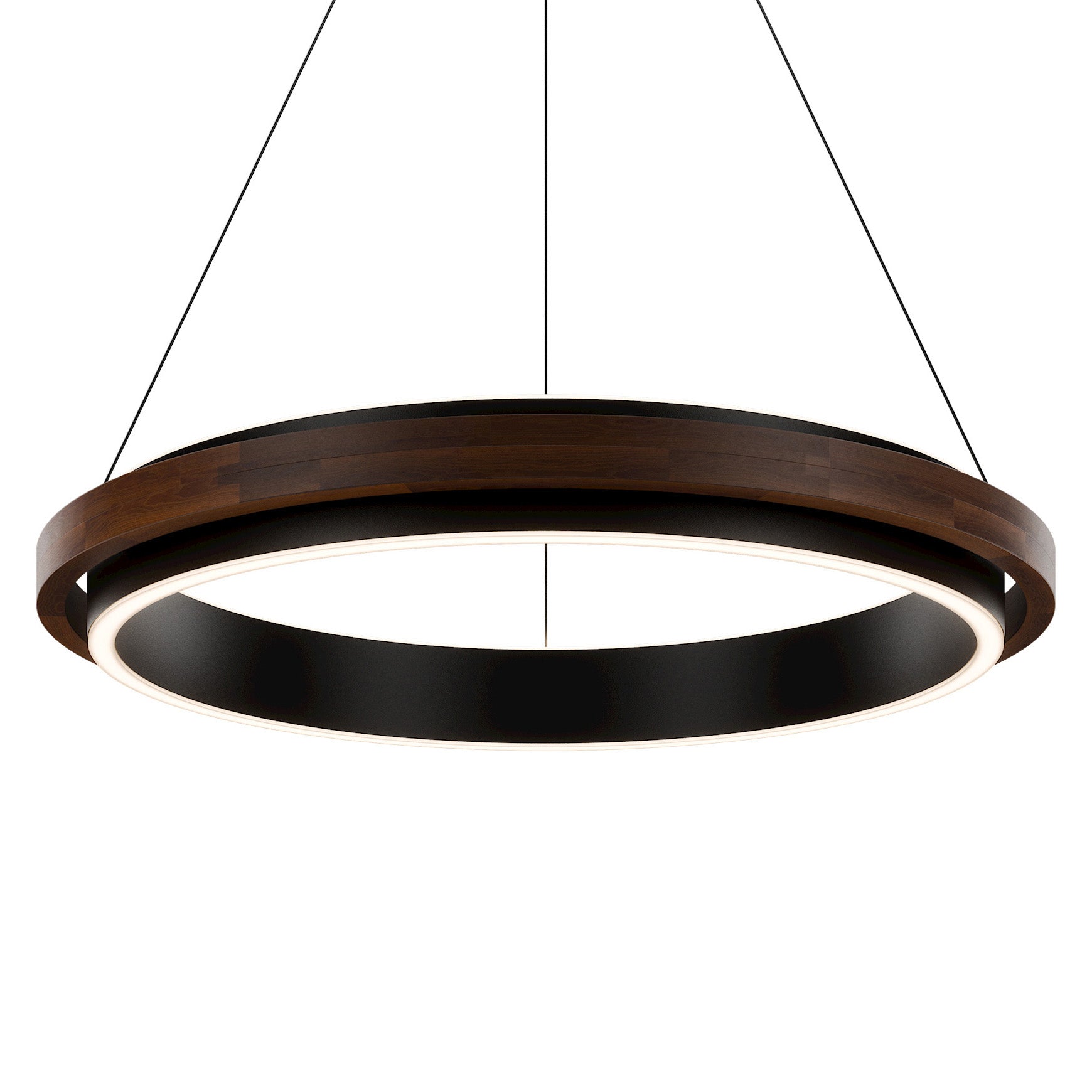 MODERN FORMS Modern Forms PD-88536-BK-DW Delaney Pendant 27.8 W (36 in) PD-88536-BK-DW