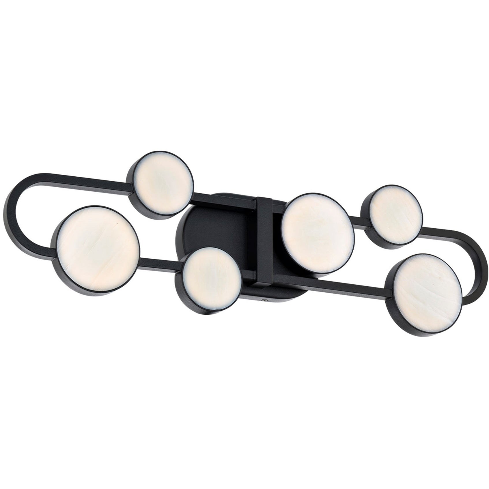 MODERN FORMS Modern Forms WS-42525-27-BK Tableau Wall Sconce 19.4W (24.1in)