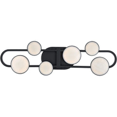MODERN FORMS Modern Forms WS-42525-27-BK Tableau Wall Sconce 19.4W (24.1in)