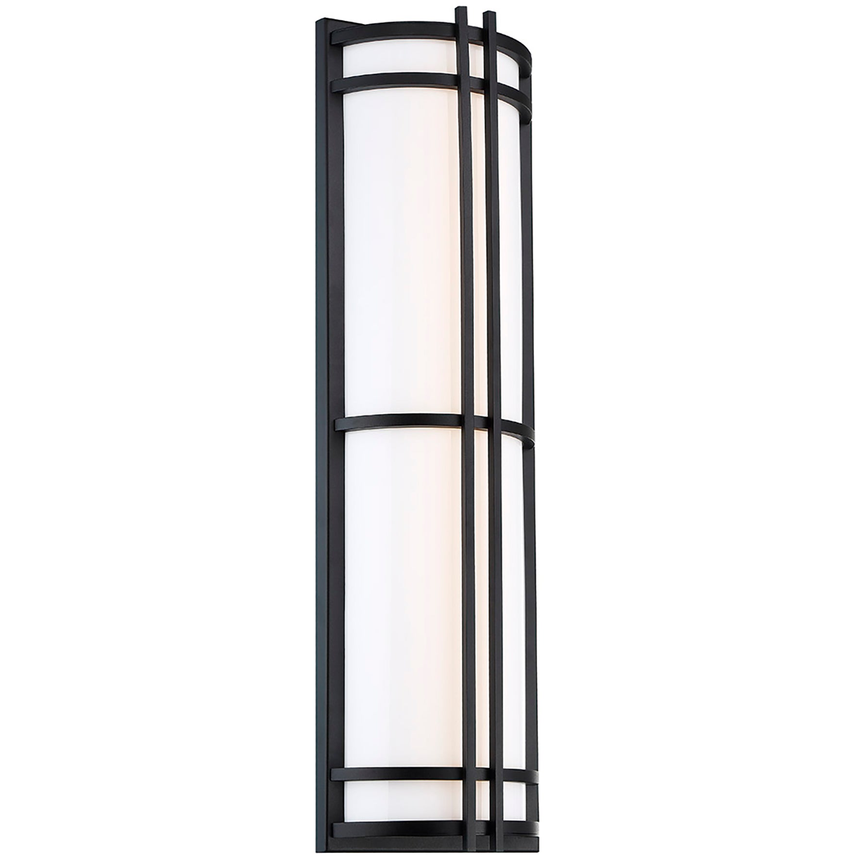 MODERN FORMS Modern Forms WS-W68627-BK Skyscraper 21W (27in)