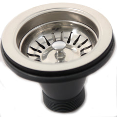 NANTUCKET SINKS Nantucket Sinks NS35L Basket Strainer Kitchen Drain (3.5 in Diameter x 4.5 in Height)