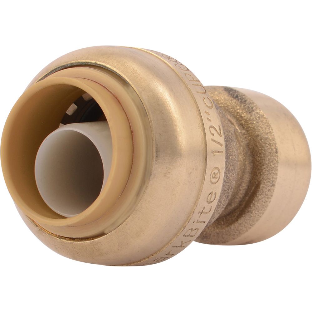 SHARKBITE Sharkbite U050LF Reducing Coupling (1/2 in x 1/4 in, 3/8 in OD)