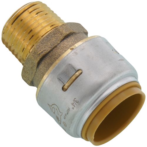 SHARKBITE Sharkbite UR138 Max MNPT Bullnose Adapter (3/4 x 1/2)