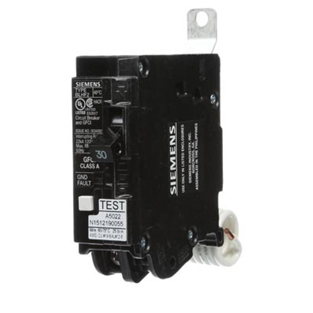 SIEMENS Siemens BF130A BLF2 molded case circuit breaker 30A (1P) BF130