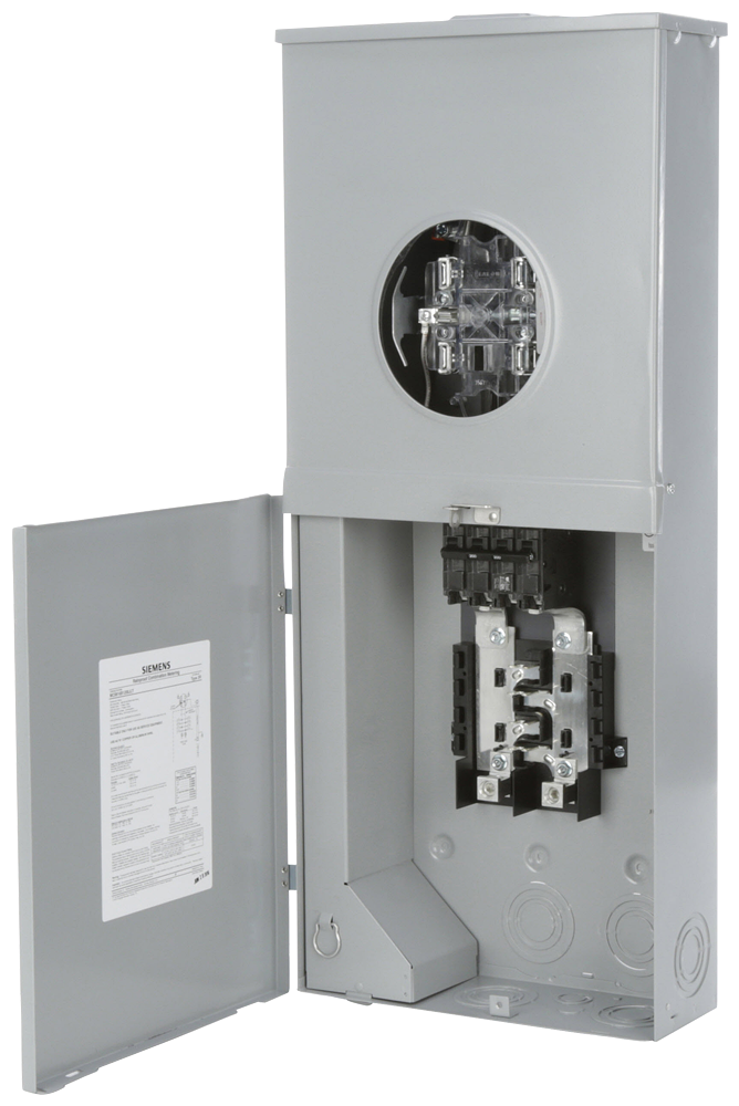 SIEMENS Siemens MC0816B1200JLT Load Center Combination Meter Socket 200 Amp (8 1-inch spaces)