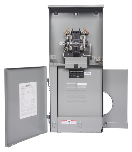 SIEMENS Siemens MC0816B1200JLT Load Center Combination Meter Socket 200 Amp (8 1-inch spaces)