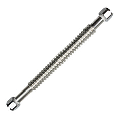 SIOUX CHIEF Sioux Chief 634-4F4F18 Corrugated Stainless Steel Connector 18 in (1 FIP x 1 FIP)