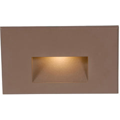 WAC LIGHTING Wac Lighting WL-LED100-C-BZ LEDme LED Horizontal Scoop Step Light 3.9W (5 in)