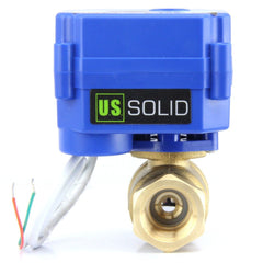 U.S. SOLID U.S. Solid JFMSV00010 1/2 inches Motorized Ball Valve 9-24V AC/DC (1/2 inches) USS-MSV00010
