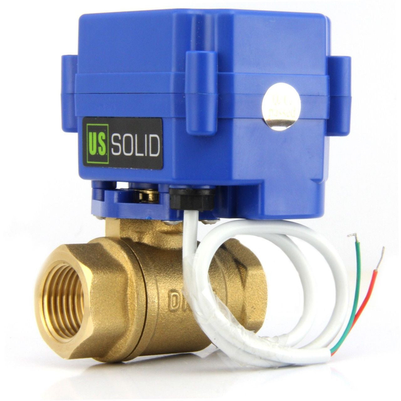 U.S. SOLID U.S. Solid JFMSV00010 1/2 inches Motorized Ball Valve 9-24V AC/DC (1/2 inches) USS-MSV00010