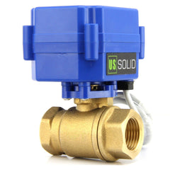 U.S. SOLID U.S. Solid JFMSV00010 1/2 inches Motorized Ball Valve 9-24V AC/DC (1/2 inches) USS-MSV00010
