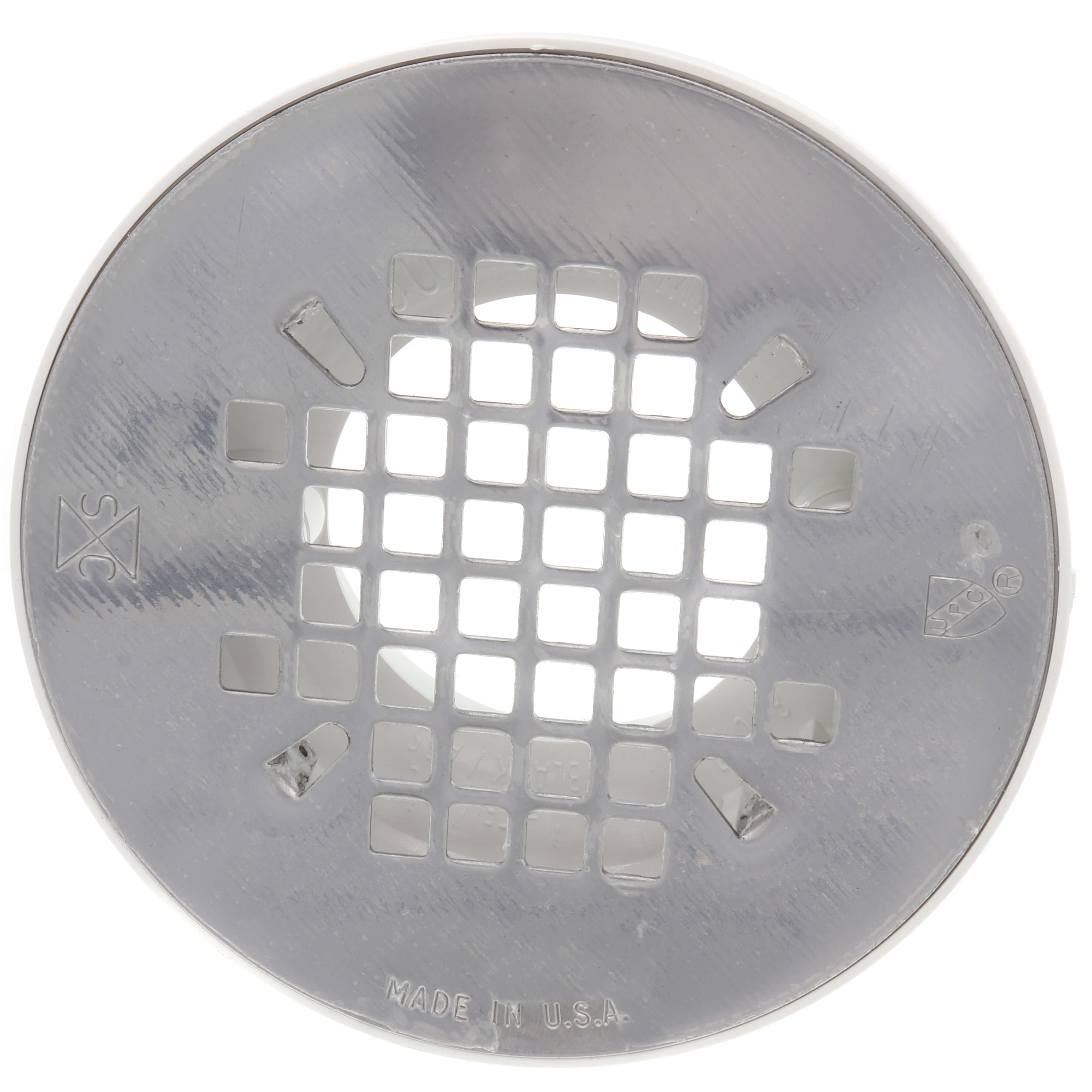 SIOUX CHIEF Sioux Chief 840-27P Drain Pvc 2 Floor With Stainless Steel Snap-In Strainer (2 in)