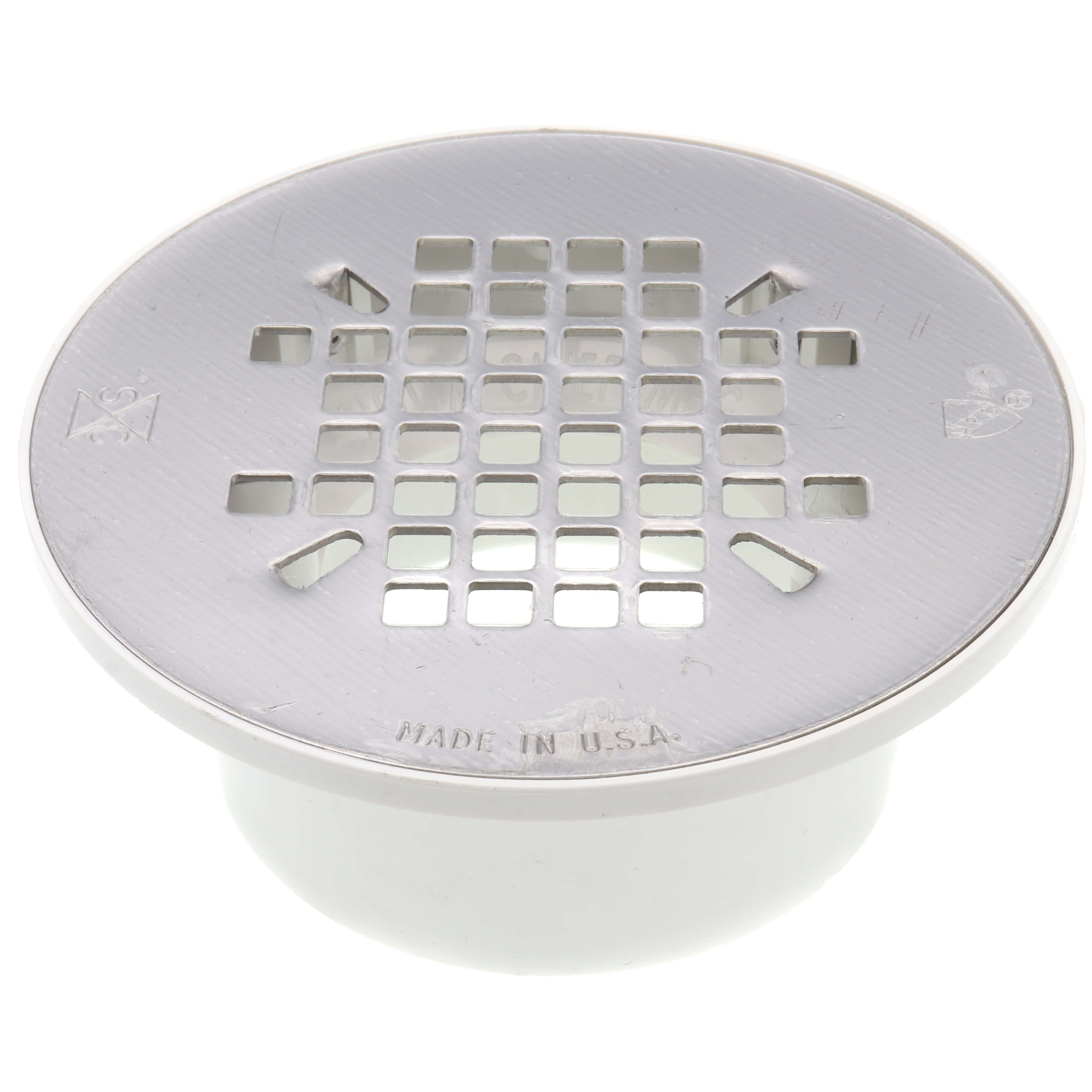 SIOUX CHIEF Sioux Chief 840-27P Drain Pvc 2 Floor With Stainless Steel Snap-In Strainer (2 in)