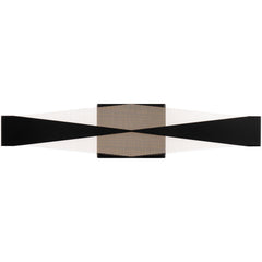 WAC LIGHTING Wac Lighting WS-59324-30-BK Enigmatic LED Bath Vanity and Wall Light 11.2W (24-Inch) WS-59324-30-BK