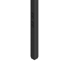WIREMOLD Wiremold 25DTP-412BK Tele-Power Pole Steel 20A 12 ft 25DTP-412BK