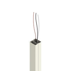 WIREMOLD Wiremold 25DTP-415WH Tele-Power Pole 2-20A 125V (15 ft)