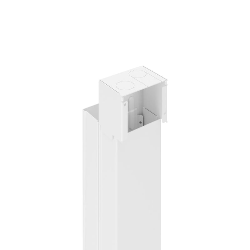 WIREMOLD Wiremold 30TC-4WH 30TC Series Blank Steel Pole Tele-Power (10 ft 5 in)