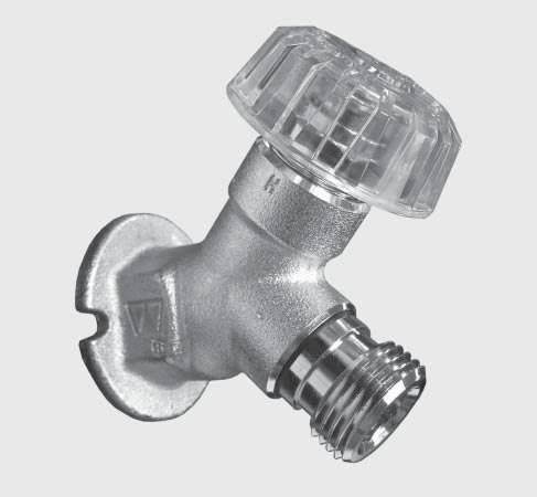 WOODFORD Woodford 21CP-PC-MH Model 21 Wall Faucet (4 in x 4 in x 3 in)