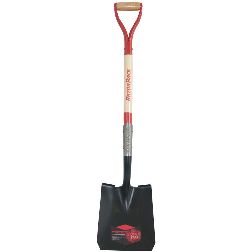 RAZOR-BACK Razor-Back 2594300 Square Point Transfer Shovel 9.5 in x 12 in Blade 30 in Handle