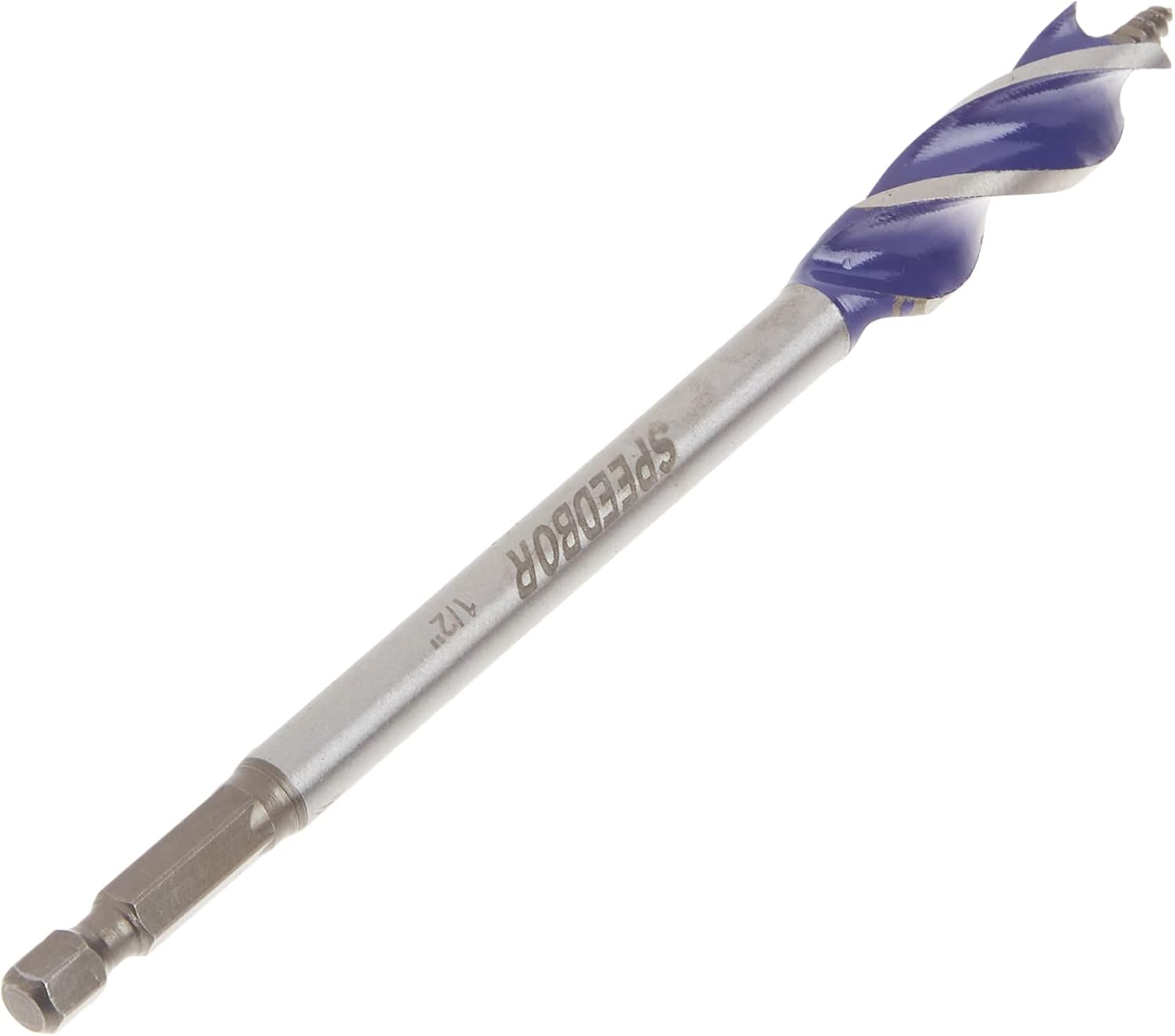 IRWIN Irwin 3041001 Speedbor Tri-Flute Wood Drill Bit (1/2 in x 6 in, 1 Pack)