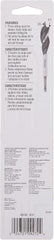 IRWIN Irwin 3041001 Speedbor Tri-Flute Wood Drill Bit (1/2 in x 6 in, 1 Pack)