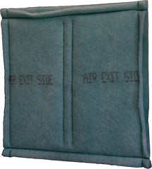GLASFLOSS Glasfloss PRP2424-10 Poly Ring Panel Filter 24 x 24 x 1 (PRP2424-10)