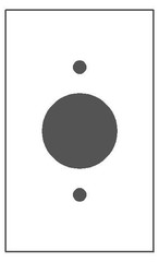 MULBERRY METAL PRODUCTS Mulberry 86091 1-Gang Single Receptacle Wallplate (Standard 4.5 x 2.75 in.)