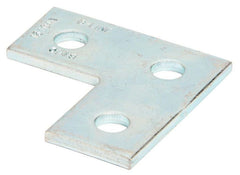 EATON B-LINE Eaton B-Line 78101150432 AS718G 3-Hole Corner Plate (3.5 x 3.5 in)