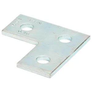 EATON B-LINE Eaton B-Line 78101150432 AS718G 3-Hole Corner Plate (3.5 x 3.5 in)