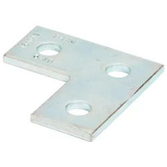 EATON B-LINE Eaton B-Line 78101150432 AS718G 3-Hole Corner Plate (3.5 x 3.5 in)