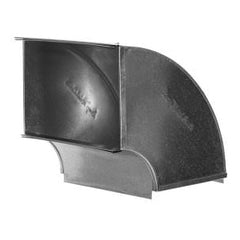 GRAY METAL SOUTH Gray Metal South 18X8-120SD Shortway Slide and Drive Trunk Elbow 18 in (90 deg)
