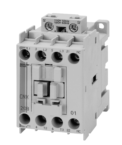 SPRECHER + SCHUH Sprecher + Schuh CNX-207-480 CNX contactor 30A FLA/40A resistive (3 pole)