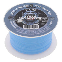 BLUE MONSTER Blue Monster 70664 Mini-Monster PTFE thread seal tape (1 in x 260 in)
