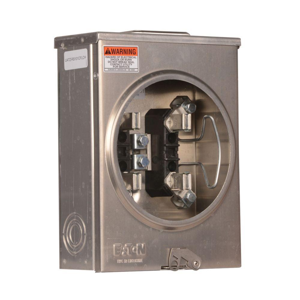 EATON Eaton UATZRS101CFLCH Meter Socket 125A (3-5/16 Inch Hub)