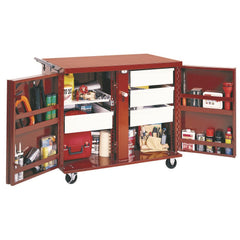CRESCENT Crescent 675990 Rolling Work Bench with Two 2-1/2 in Drawers and 2 Shelves (44.5 x 27.5 x 36.5 in)