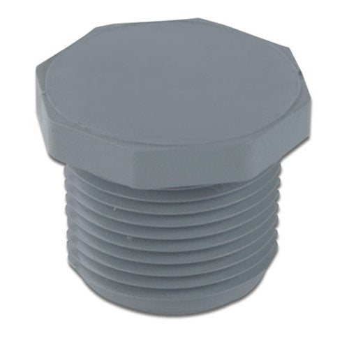 GEORG FISCHER Georg Fischer 9850-007 Hex Head Plug CPVC Schedule 80 (3/4 Inch Pack of 5)