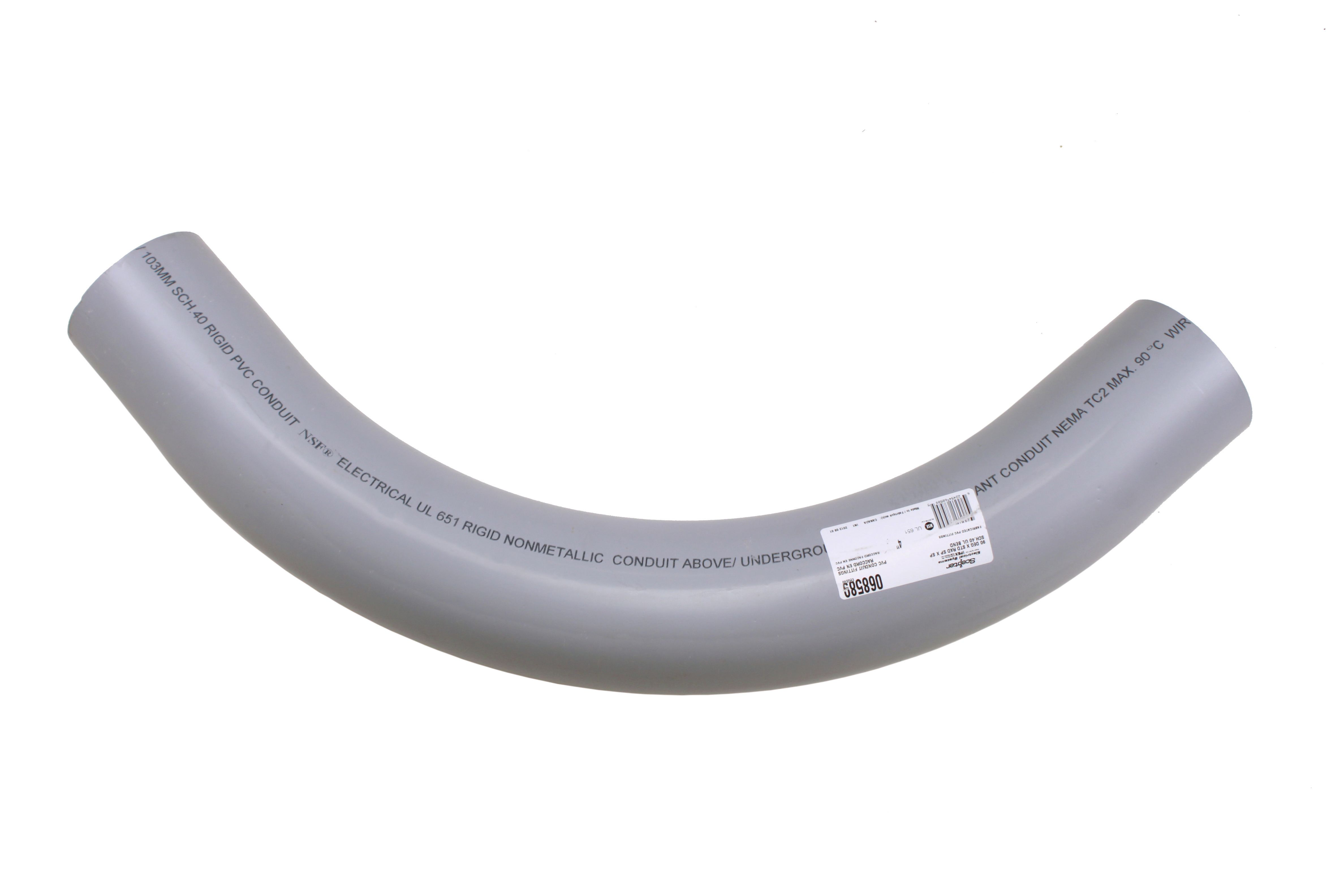 IPEX Ipex 068589 4in 90d Std Elbow (4 in/90d)