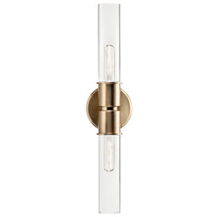 KICHLER Kichler 52654BK Cvr Wall Sconce 2 Light 60W (24 in)