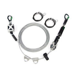 MSA SAFETY Msa Safety 10219288 Cable Horizontal Lifeline 60 ft Reusable