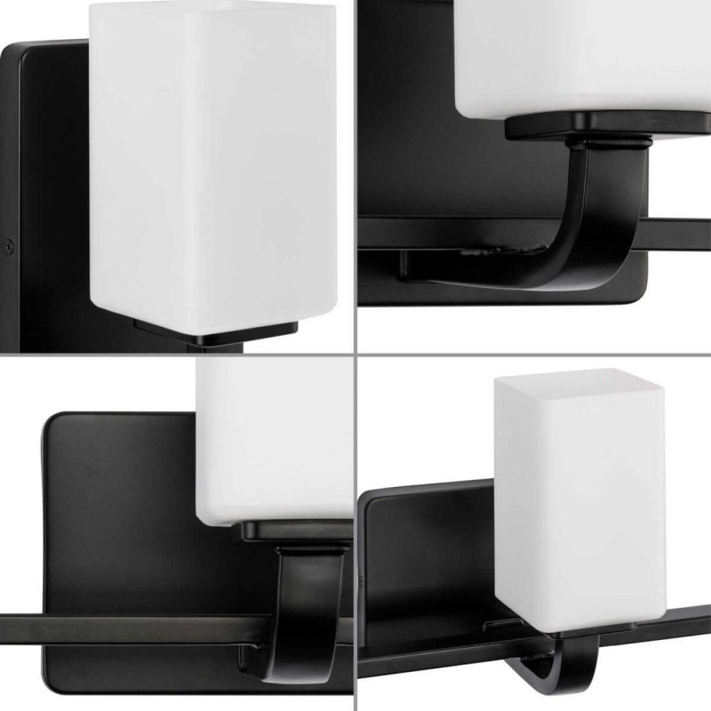 PROGRESS LIGHTING Progress Lighting P300370-31M Cowan Three-Light Etched Opal Glass Bath Vanity Light 3 x 100W (23.5 in) 9430037031M
