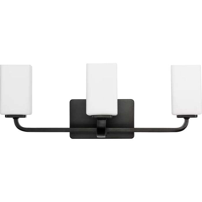 PROGRESS LIGHTING Progress Lighting P300370-31M Cowan Three-Light Etched Opal Glass Bath Vanity Light 3 x 100W (23.5 in) 9430037031M