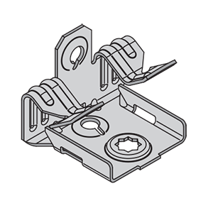 PHOENIX SUPPORT SYSTEMS Phoenix Support Systems F2-4 F - Flange Clip (1/8 inches - 1/4 inches flange thickness / 100 pack)