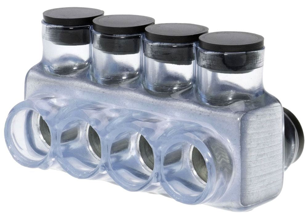 NSI INDUSTRIES Nsi Industries IPLD250-4C Polaris Multi Tap 600 V 4-Port 6 AWG-250 MCM